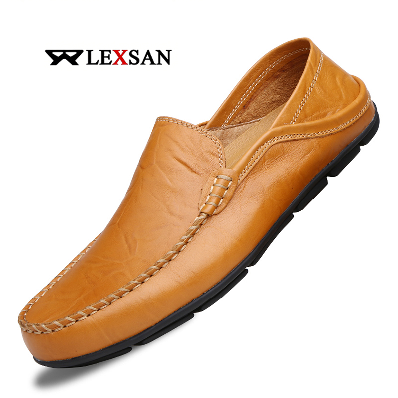 Men'S Shoes Hey Dude - 남성 가죽 캐주얼 로퍼 신발 웨딩