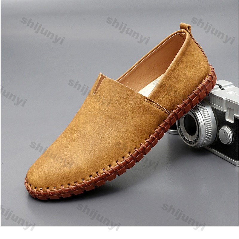남성 경량 가죽 신발 봄 가을 새로운 도착 편안한 통기 - Men'S Shoes Hey Dude 리뷰 및 가격