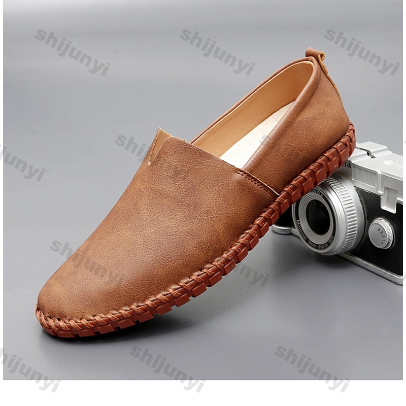 남성 경량 가죽 신발 봄 가을 새로운 도착 편안한 통기 - Men'S Shoes Hey Dude 리뷰 및 가격