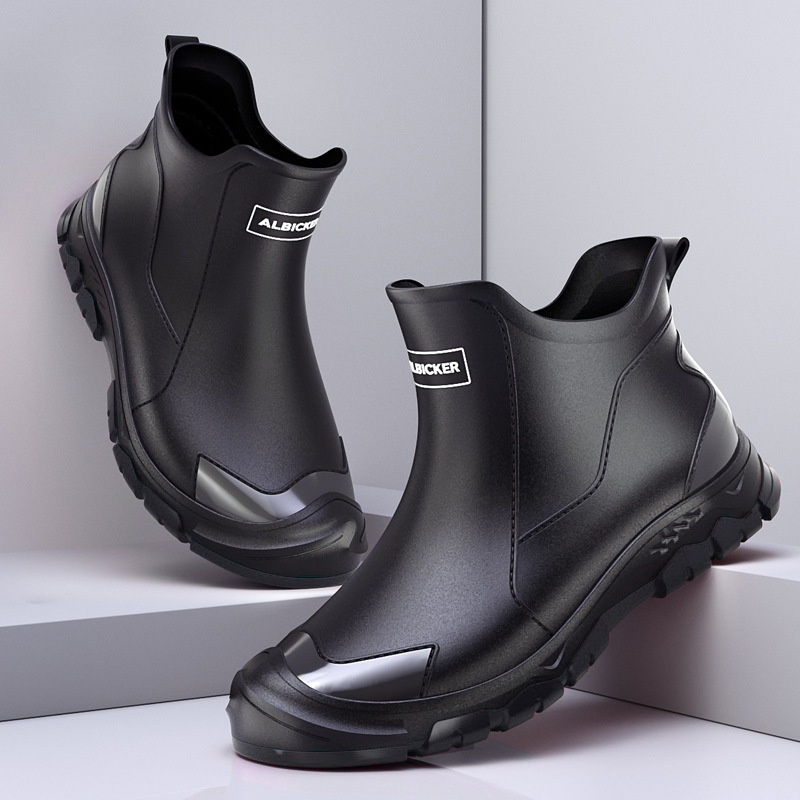 남성용 짧은 장화 도시용 워터 부츠 미끄럼 방지 내마모 - Men'S Shoes Water Resistant 리뷰 및 가격