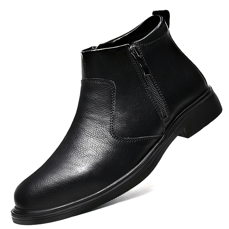 남성용 가을 겨울 신상 하이탑 가죽 신발, 지퍼가 달린 - Men'S Shoes Hoka Sale 리뷰 및 가격