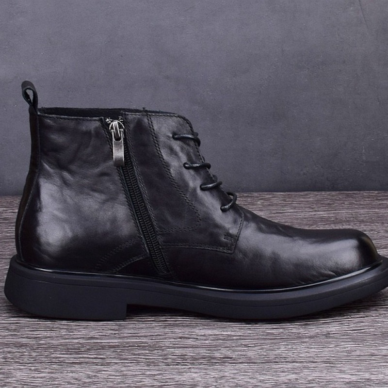 남성용 부츠 앵클 부츠 패션 캐주얼 하이탑 가죽 신발  - Men'S Shoes Hoka Sale 리뷰 및 가격