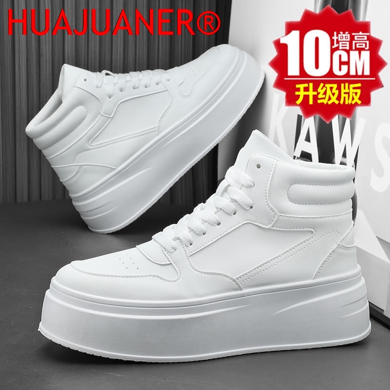 하이탑 남성 키높이 신발 가죽 스포츠 캐주얼 신발 키높 - Men'S Shoes Hoka Sale 리뷰 및 가격
